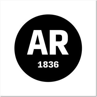 Arkansas | AR 1836 Posters and Art